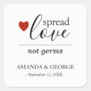 Search for hand sanitizer wedding stickers Simple