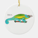 Search for chameleon ornaments Three horned chameleon