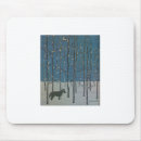 Search for winter wolf mousepads Blue