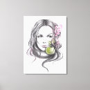 Recherche de fleur de pomme art Aquarelle