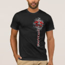Recherche de crâne tribal tshirts Foncé