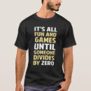 Search for divide by zero tshirts Math
