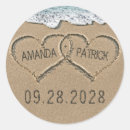 Search for hawaiian wedding stickers Sand
