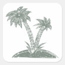Recherche de cocotiers autocollants Île