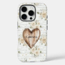 Search for wood heart iphone cases Girly
