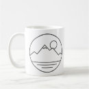 Search for landscape drawing mugs Mountains
