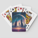 Search for cyberpunk playing cards Futuristic
