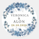 Search for modern foliage wedding stickers Elegant and modern