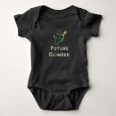 Recherche de grimpeur bébé vêtements Futur alpiniste