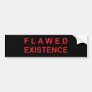 Search for no exist bumper stickers Existence