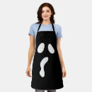 Search for ghost fun aprons Boo