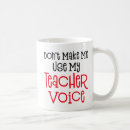 Search for teacher voice mugs School