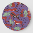 Recherche de gros chat horloges Motif