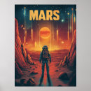 Search for space alien posters Mars