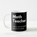 Search for math teacher mugs Education
