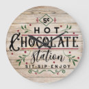 Search for rustic christmas clocks Wood