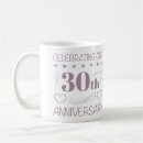 Search for 30th anniversary mugs Elegant