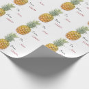 Search for christmas beach wrapping paper Pineapple