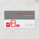 Search for appliances business cards Modern