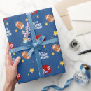 Search for football wrapping paper Birthday