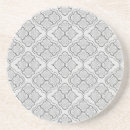 Recherche de arabesque dessous de verres Gris
