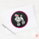 Search for retro poodle stickers Dog