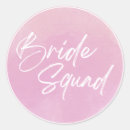 Search for bride squad stickers Bridal party