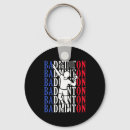 Search for coach keychains Badminton player