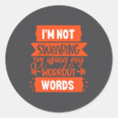 Search for funny workout stickers Tiktok