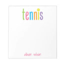 Search for tennis notepads Cute