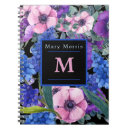 Search for purple and blue notebooks Boho