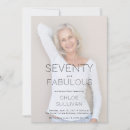 Search for seventy birthday invitations 70 year old