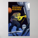 Search for vintage mars posters Astronaut
