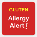 Search for gluten allergy stickers Wheat