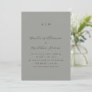 Search for black and grey invitations Minimalist