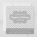 Recherche de chevron gris blanc invitations Élégant