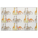 Search for giraffe fabric Zoo animals