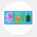 Search for underwater design stickers Sea life