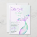 Search for mermaid tail invitations Pink purple teal mermaid