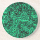 Search for malachite coasters Green