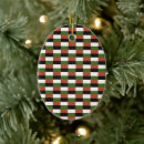Search for pattern oval ornaments Green