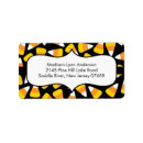 Search for corn return address labels Halloween