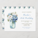 Search for mason jar birthday invitations Watercolor floral