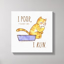 Search for funny cat canvas prints Humour