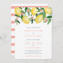Recherche de citrus mariage invitations Aquarelle