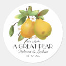Search for pear wedding stickers Fruit