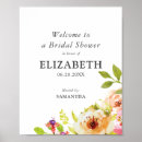 Recherche de floral bridal shower posters Tendance