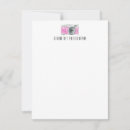 Search for photographs note cards Pink