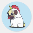 Search for dog funny stickers Pug