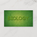 Recherche de biologiste cartes visite Professionnel